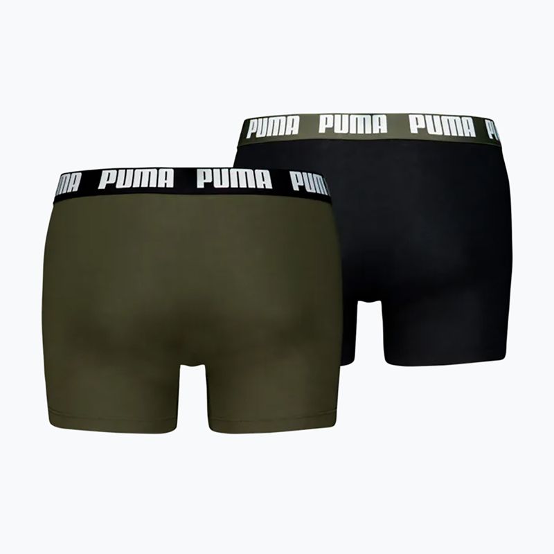 Труси чоловічі PUMA Everyday Basic 2 пари forest 2