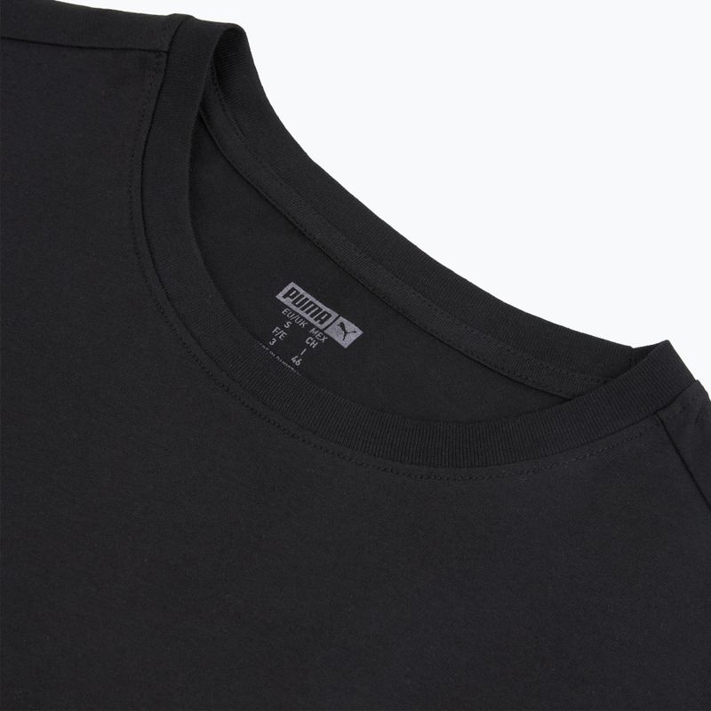 Футболка чоловіча PUMA Basic Crew 2 pack black 3