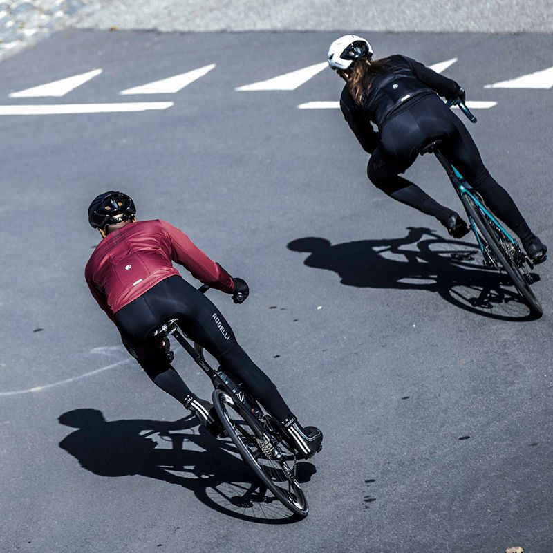 Чоловіча велокуртка Rogelli Essential Winter burgundy 7