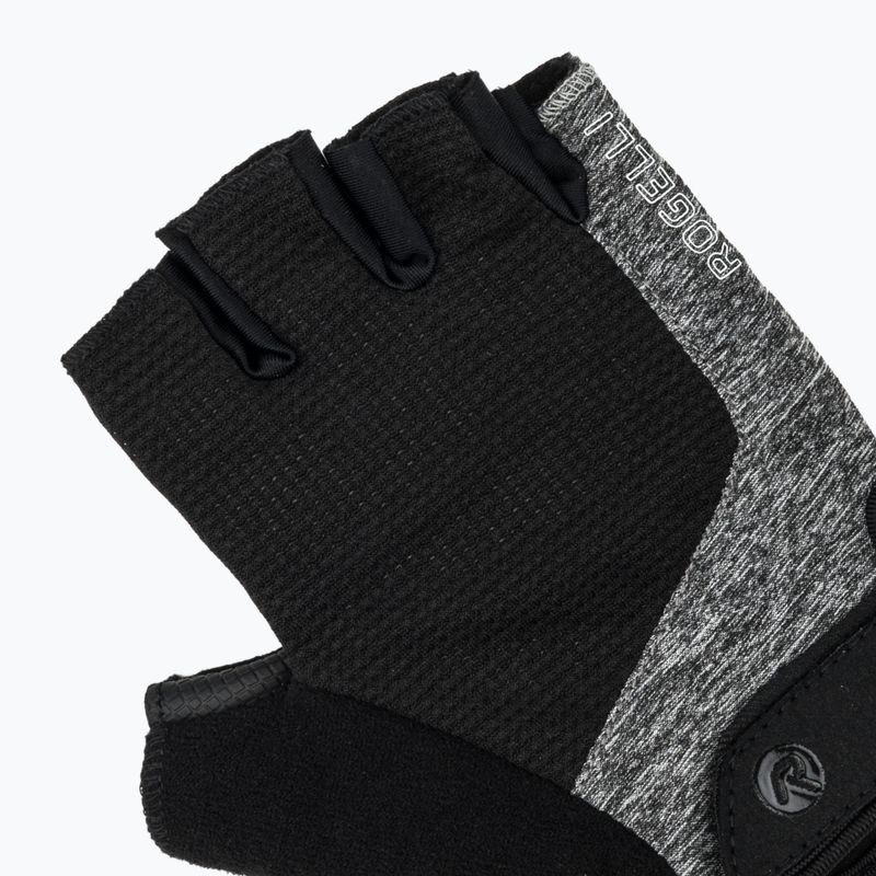 Рукавички велосипедні жіночі Rogelli Essential W black/grey 5
