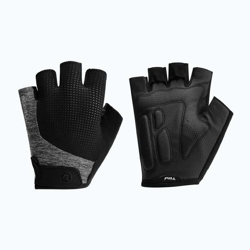 Рукавички велосипедні жіночі Rogelli Essential W black/grey