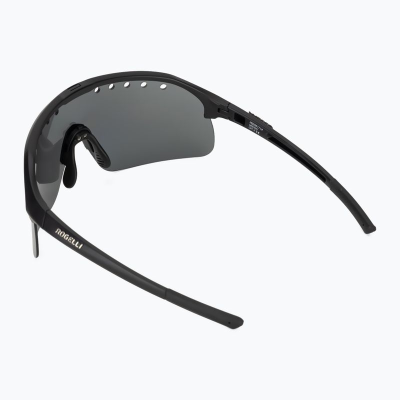 Окуляри сонцезахисні Rogelli Ventro Polarized black/smoke platinum revo 3