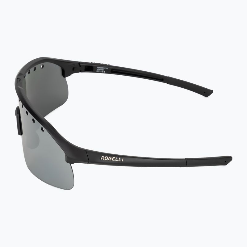Окуляри сонцезахисні Rogelli Ventro Polarized black/smoke platinum revo 5