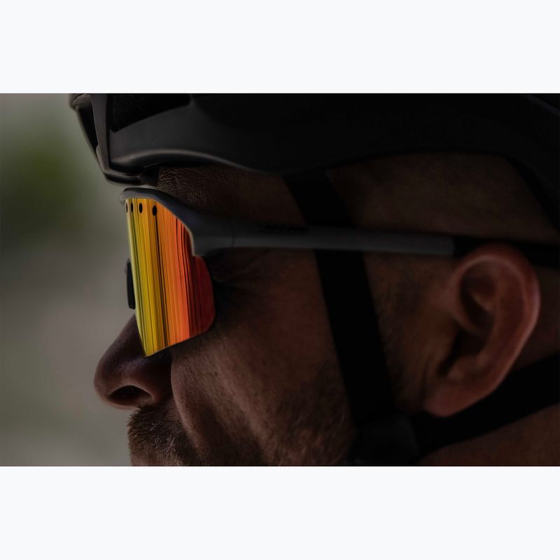Окуляри сонцезахисні Rogelli Ventro Polarized grey/bordeaux/red revo 8