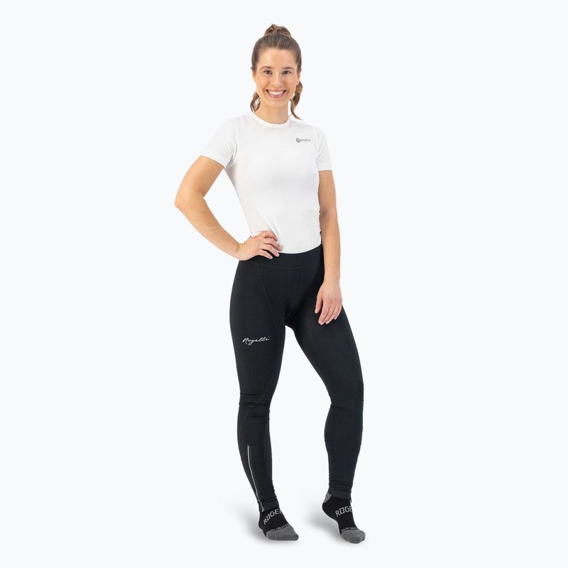Жіночі велосипедні штани Rogelli Core Tight чорні 2