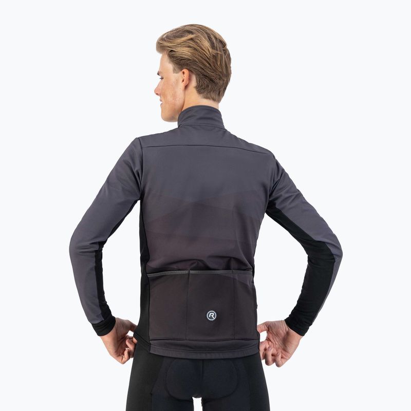 Куртка велосипедна чоловіча Rogelli Tarax Winter Jacket black 3