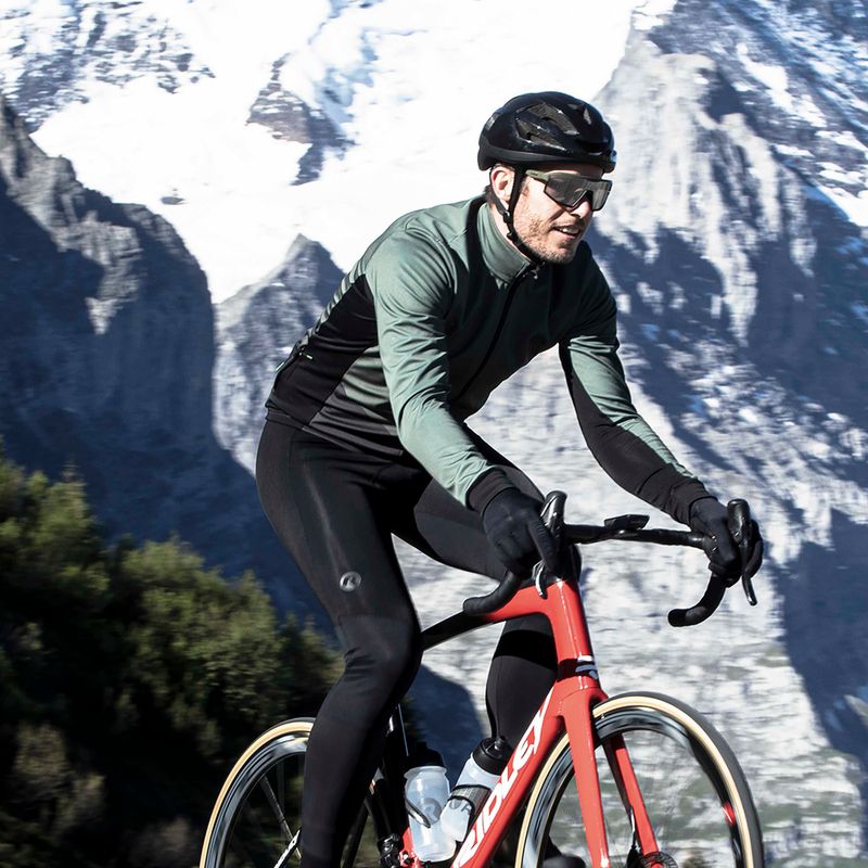 Куртка велосипедна чоловіча Rogelli Tarax Winter Jacket army green 7