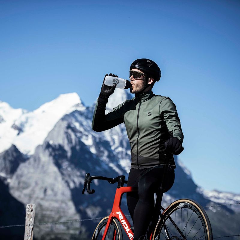 Куртка велосипедна чоловіча Rogelli Tarax Winter Jacket army green 9