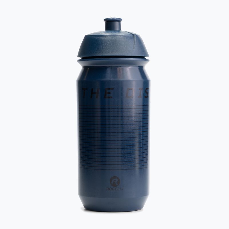 Пляшка велосипедна Rogelli Bio Bottle Enjoy The Distance 500 мл navy