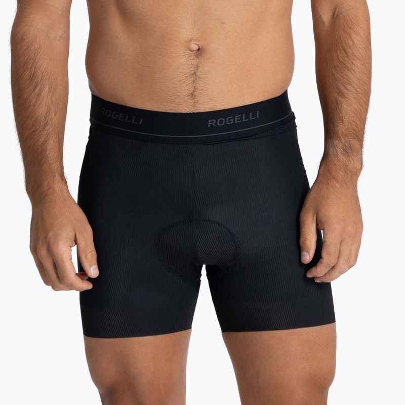 Шорти велосипедні чоловічі Rogelli Prime Boxer black 3
