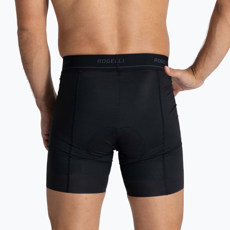 Шорти велосипедні чоловічі Rogelli Prime Boxer black 4