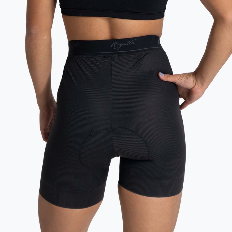 Шорти велосипедні жіночі Rogelli Prime Boxer W black 4