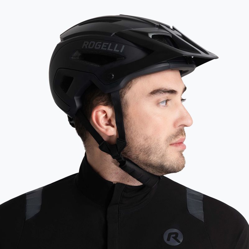 Велосипедний шолом Rogelli Advntr Onyx Mtb чорний 4