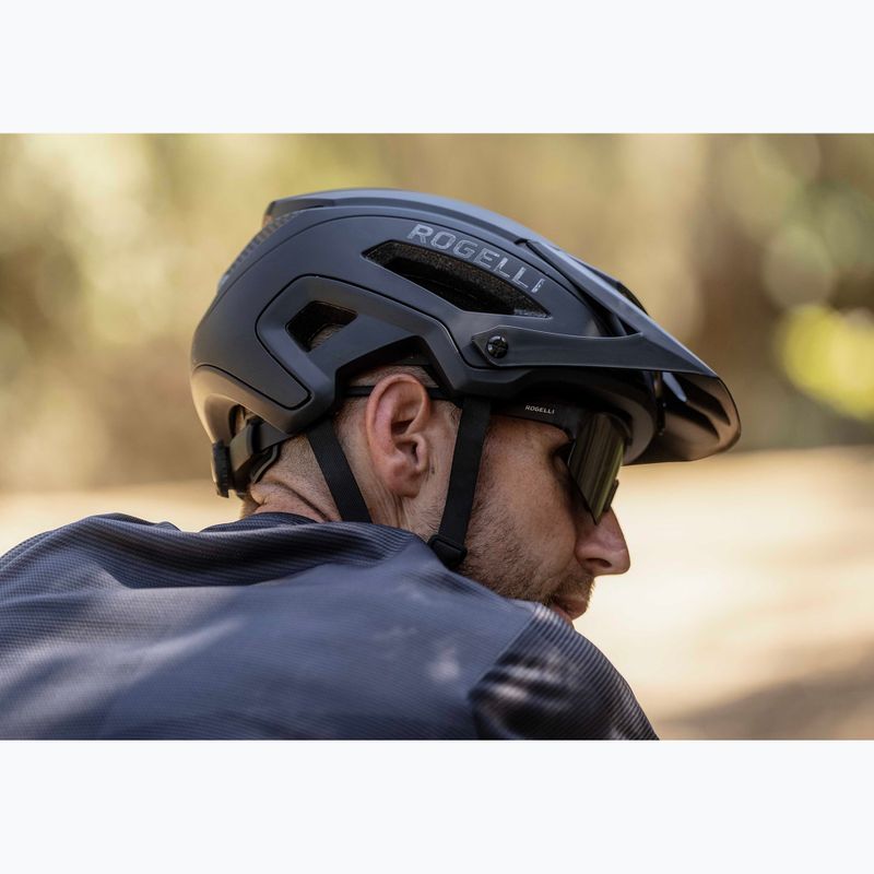 Велосипедний шолом Rogelli Advntr Onyx Mtb чорний 10