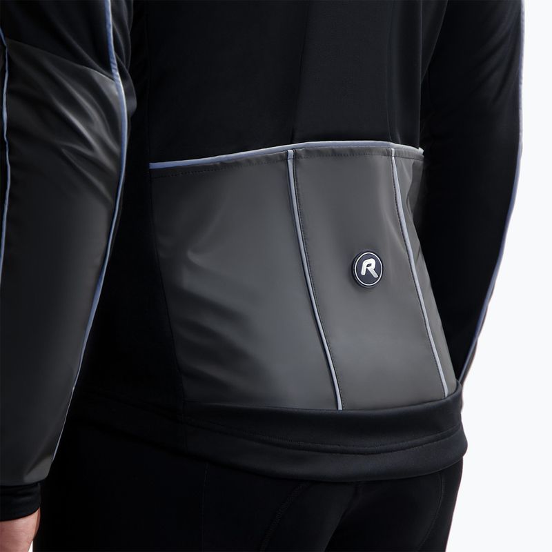Куртка велосипедна чоловіча Rogelli Essential Winter Hi Vis black 4
