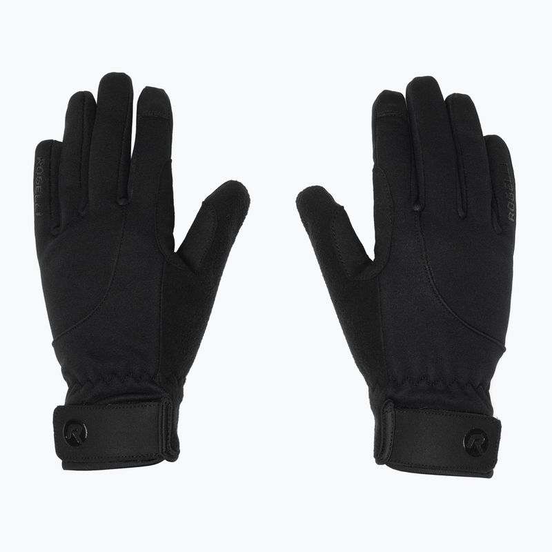 Рукавички велосипедні жіночі Rogelli Core II Winter Windproof W black 2