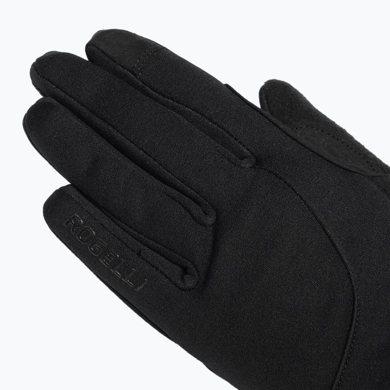 Рукавички велосипедні жіночі Rogelli Core II Winter Windproof W black 4