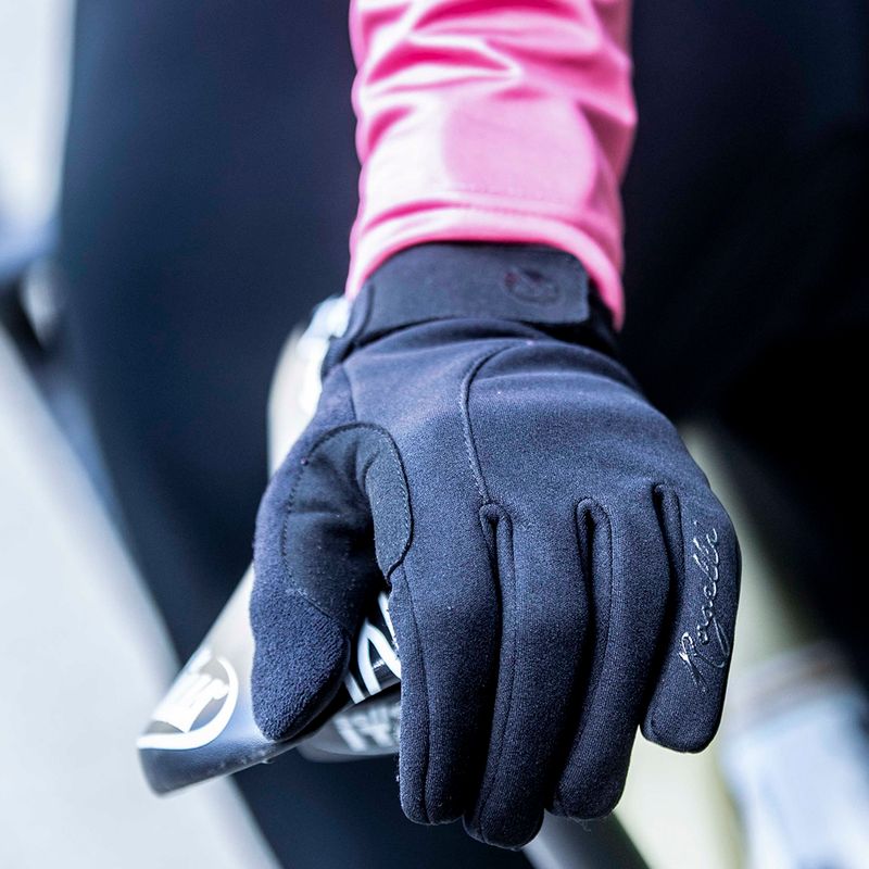 Рукавички велосипедні жіночі Rogelli Core II Winter Windproof W black 4