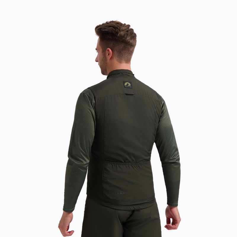 Жилет велосипедний чоловічий Rogelli Advntr Insulated army green 2