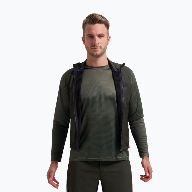 Жилет велосипедний чоловічий Rogelli Advntr Insulated army green 3