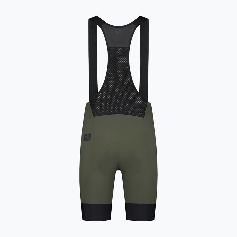 Чоловічі велосипедні шорти Rogelli Signature Bib Short зелені 5