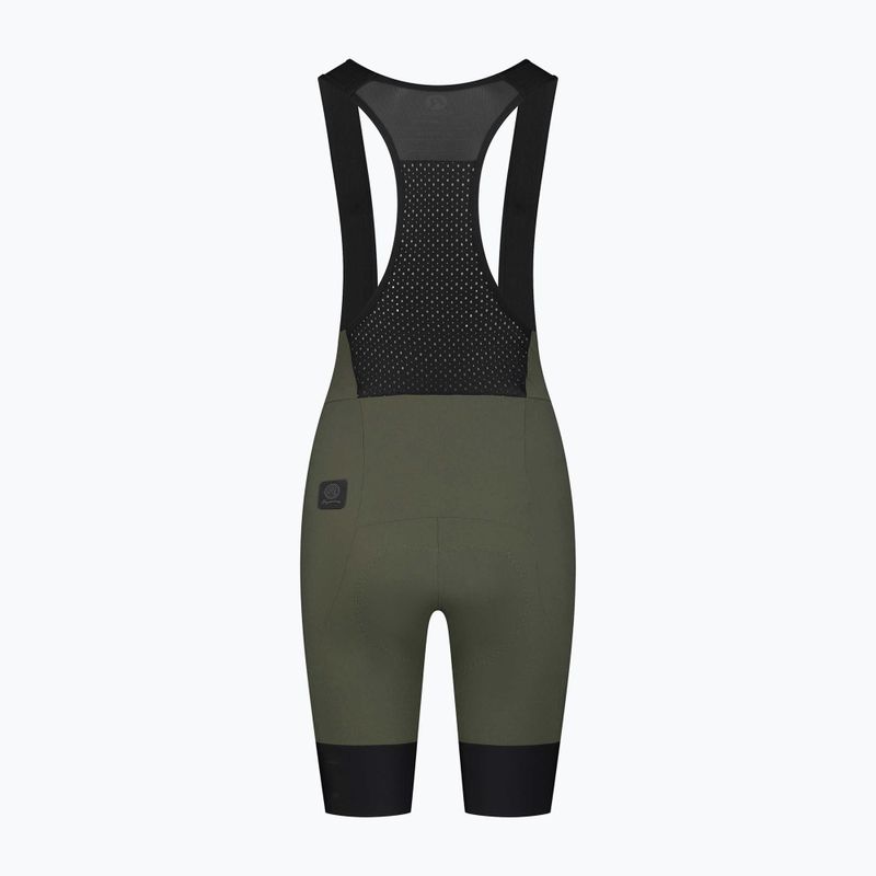 Жіночі велосипедні шорти Rogelli Signature Bib Short W зелені 5