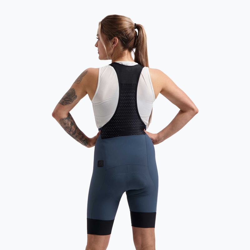 Жіночі велосипедні шорти Rogelli Signature Bib Short W сині 2