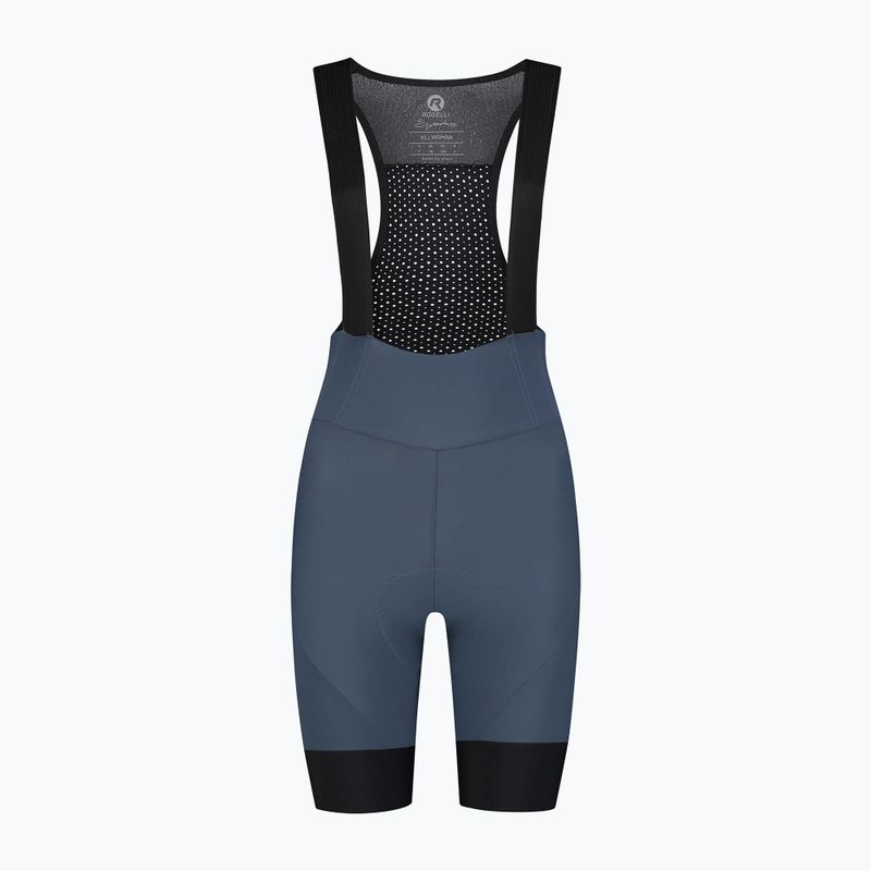 Жіночі велосипедні шорти Rogelli Signature Bib Short W сині 4