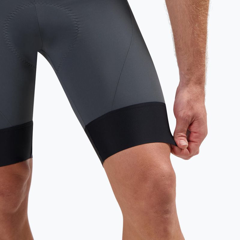 Чоловічі велосипедні шорти Rogelli Signature Bib Short сірі 6