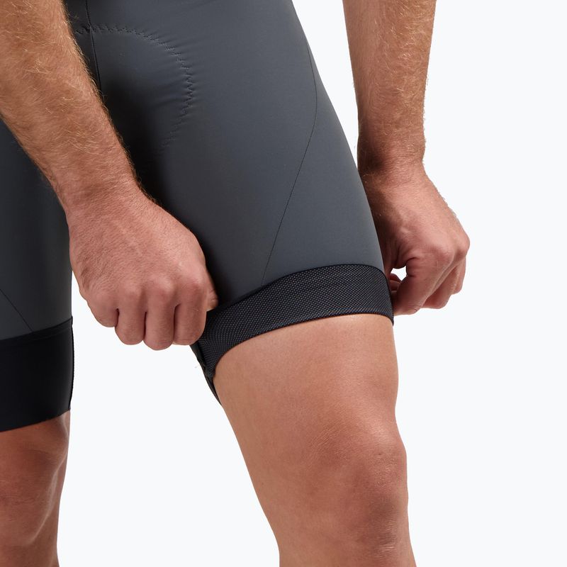 Чоловічі велосипедні шорти Rogelli Signature Bib Short сірі 7