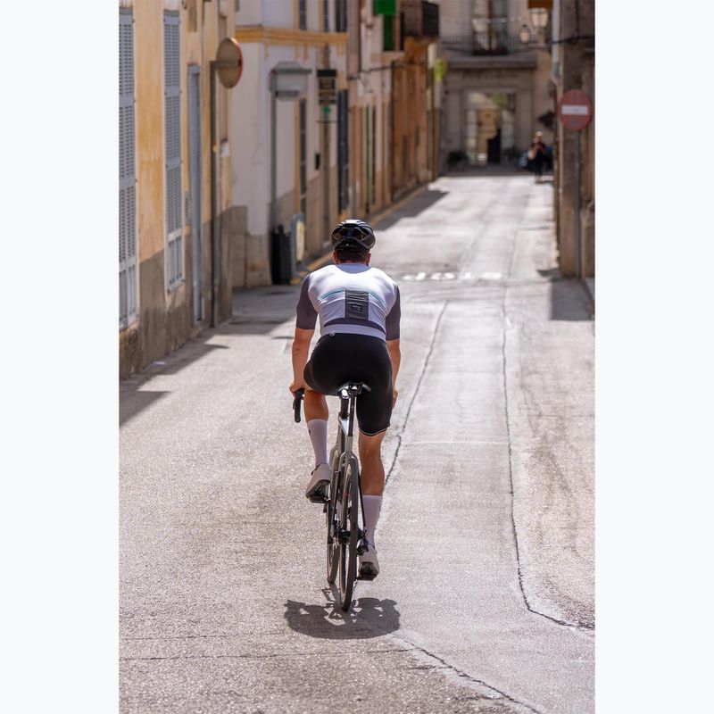 Чоловічі велосипедні шорти Rogelli Fast Bib Short чорні 10