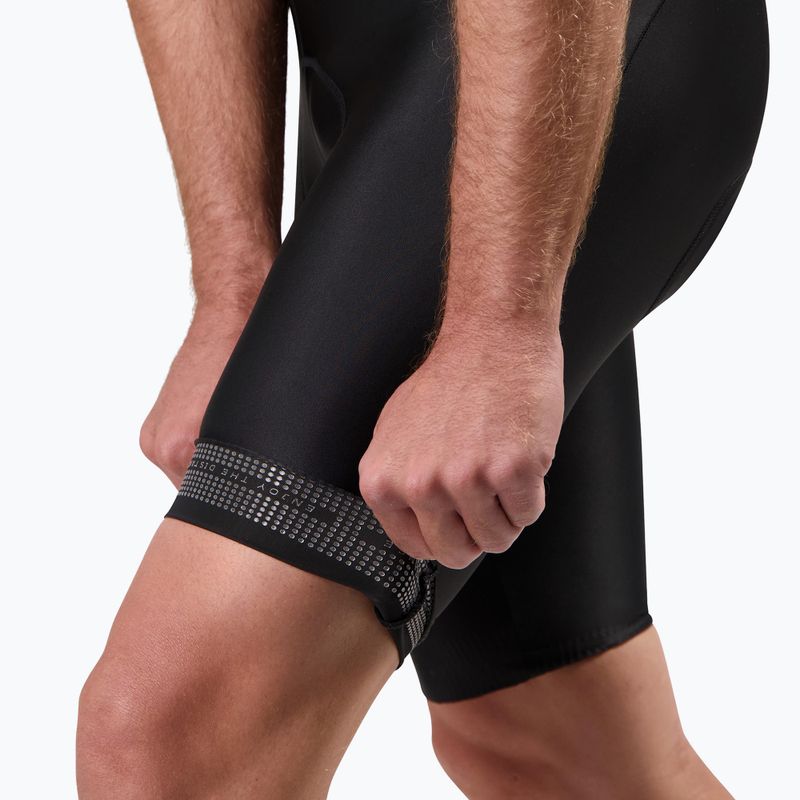 Чоловічі велосипедні шорти Rogelli Distance II Bib Short чорні 6