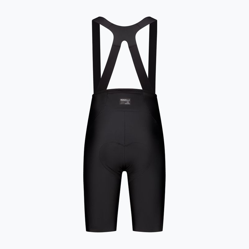 Чоловічі велосипедні шорти Rogelli Distance II Bib Short чорні 8