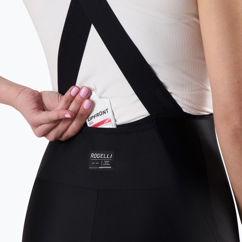 Жіночі велосипедні шорти Rogelli Distance II Bib Short W чорні 4
