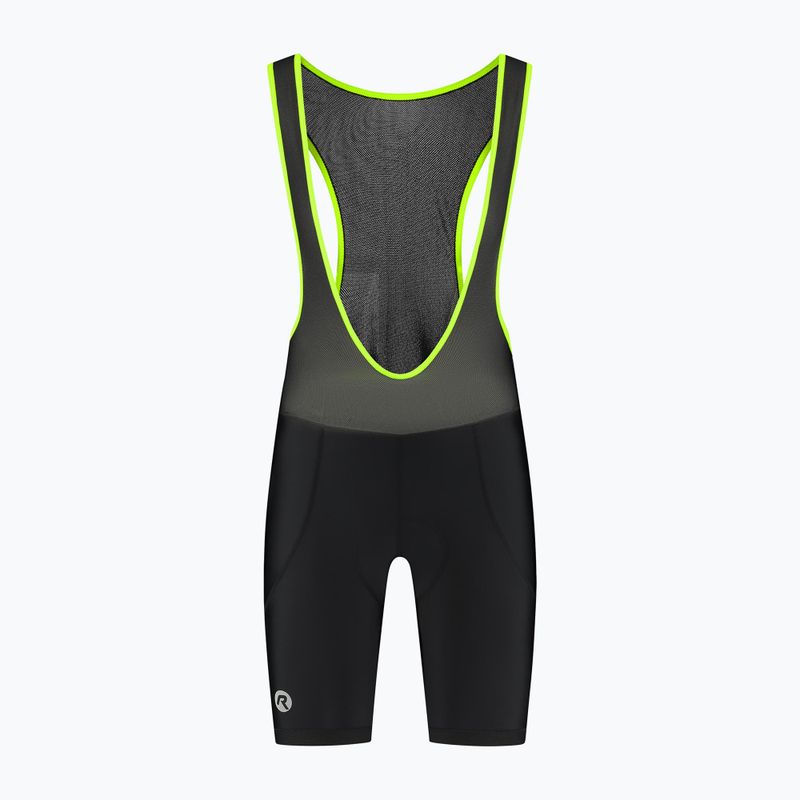 Чоловічі велосипедні шорти Rogelli Core Bib Short чорний/жовтий 6