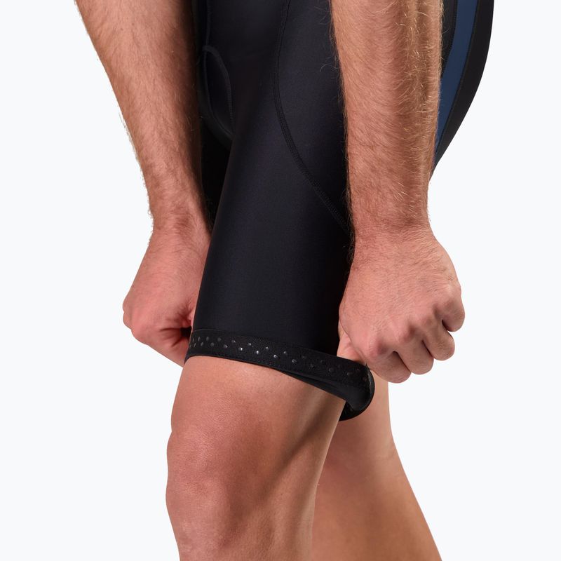 Чоловічі велосипедні шорти Rogelli Core Bib Short чорні/сині 5