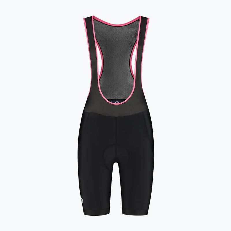 Жіночі велосипедні шорти Rogelli Core Bib Short W чорні/рожеві 5