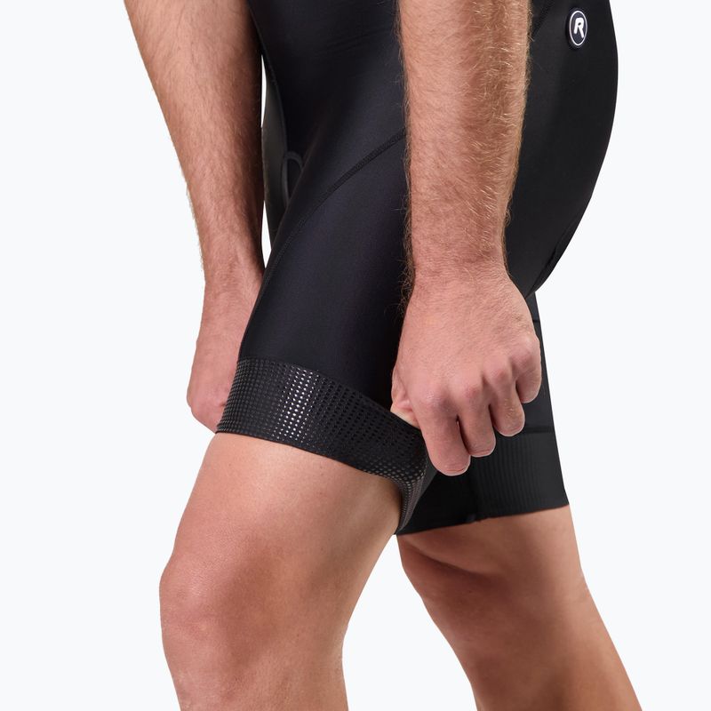 Чоловічі велосипедні шорти Rogelli Explore Bib Short чорні 4