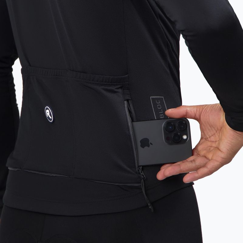 Лонгслів велосипедний чоловічий Rogelli Essential II black 6