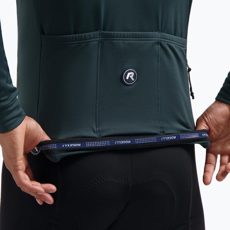 Лонгслів велосипедний чоловічий Rogelli Essential II blue 5