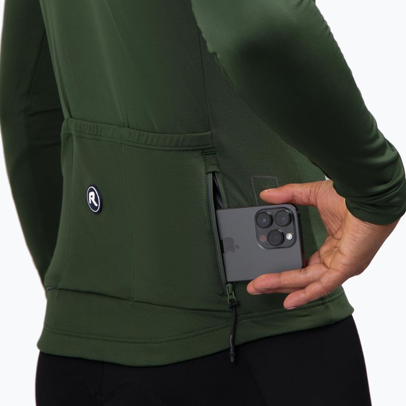Лонгслів велосипедний чоловічий Rogelli Essential II green 6