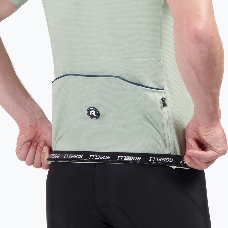 Футболка велосипедна чоловіча Rogelli Explore aqua grey 4