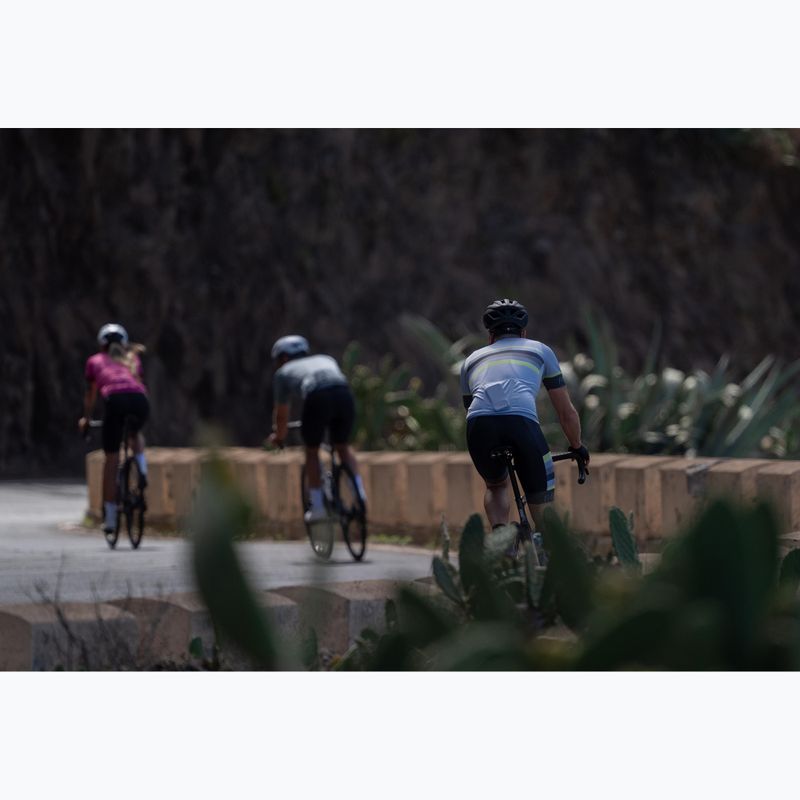 Футболка велосипедна чоловіча Rogelli Hero II grey/lime 8