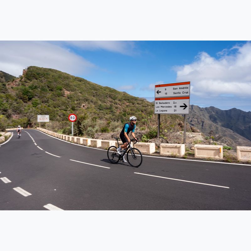 Футболка велосипедна чоловіча Rogelli Fast black/teal/green 8