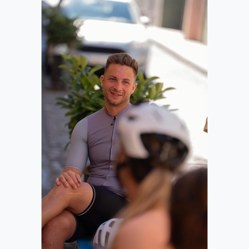 Футболка велосипедна чоловіча Rogelli Fast grey/dusty teal/teal 11