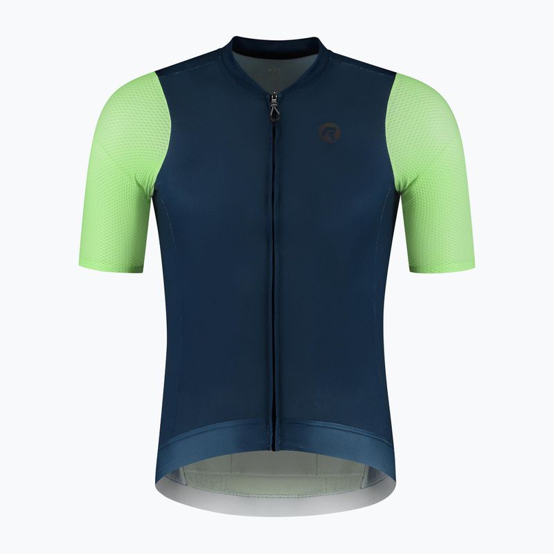 Футболка велосипедна чоловіча Rogelli Fast blue/lime 5