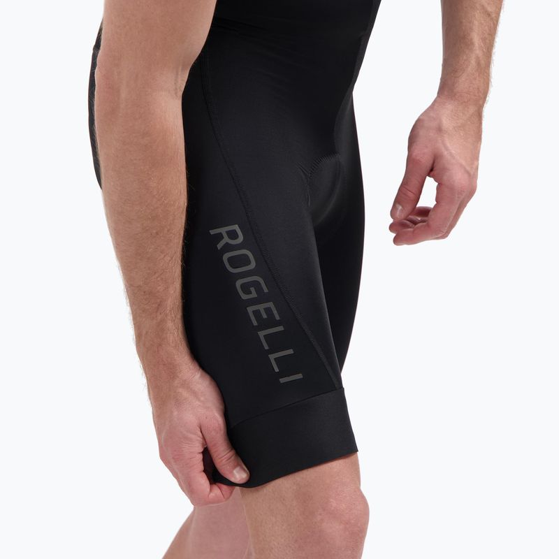 Шорти велосипедні чоловічі Rogelli Essential II Bib Short black 5
