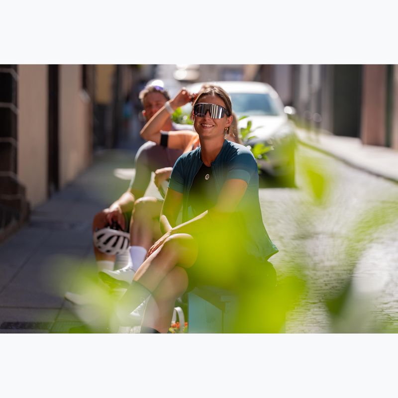 Футболка велосипедна жіноча Rogelli Modesta teal 11