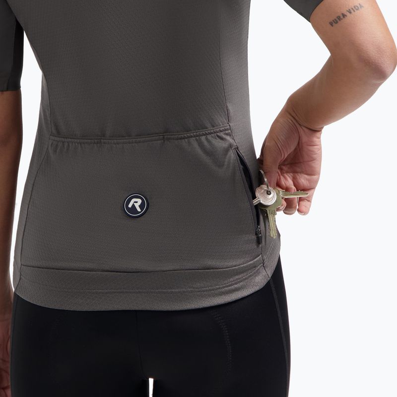 Футболка велосипедна жіноча Rogelli Essential II plum kitten 4