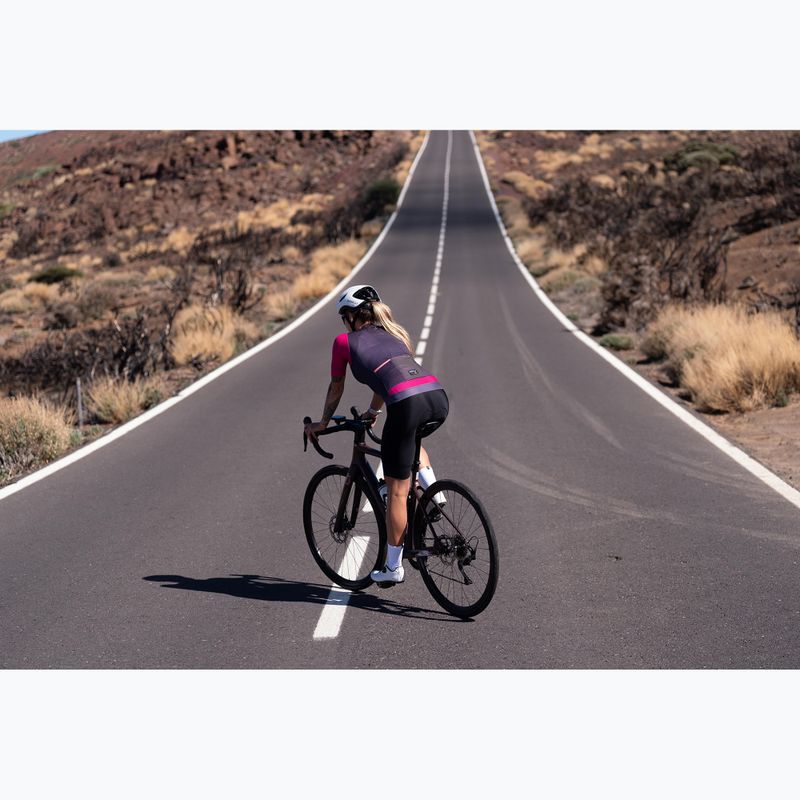 Футболка велосипедна жіноча Rogelli Fast ebony/pink/coral 10